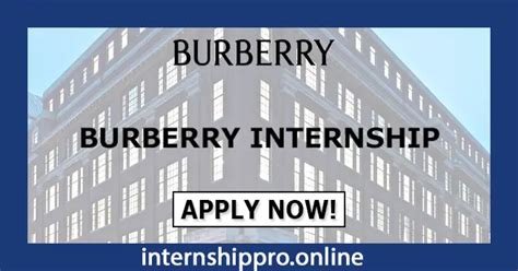 burberry intern|burberry graduate programme.